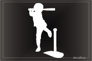 Tee Ball Window Decal