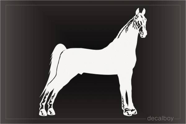 Tennessee Walker Horse Window Decal