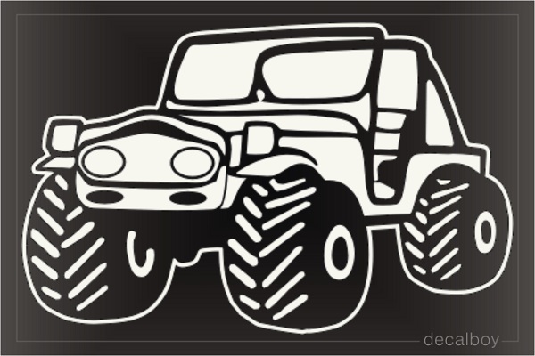 Terrain Car Decal