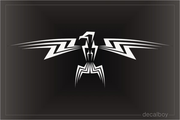 Thunder Bird Tribal Car Decal