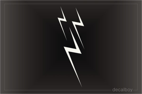 Thunder Lighting Car Decal