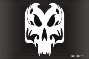 Tribal Demon Car Decal