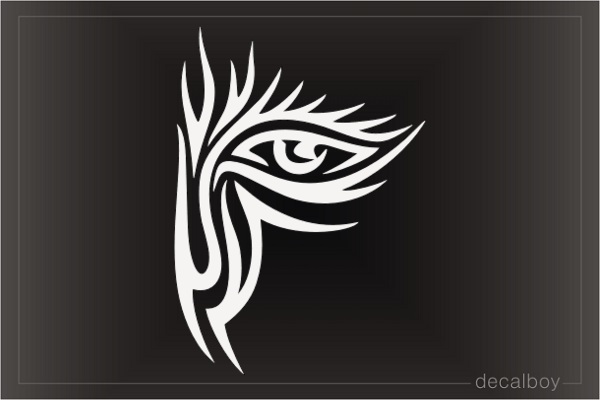 Tribal Eye Decal