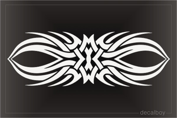 Tribal Infinity Eyes Decal