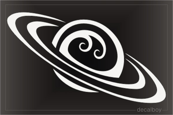 Tribal Planet Decal