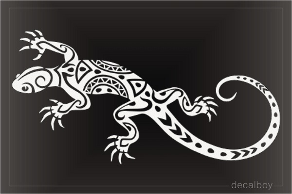 Tribal Salamander Decal