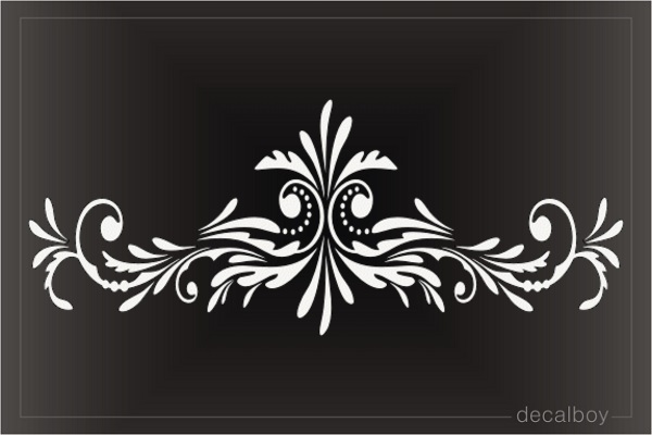 Tribal Vines Decal