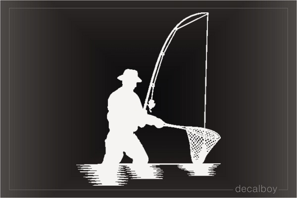 Trout Fishing Decal