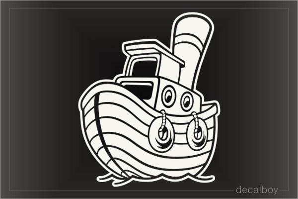 Tug Boat Decal