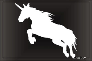 Unicorn 616 Car Window Decal