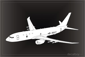 US Navy P8 Poseidon Aircraft Decal