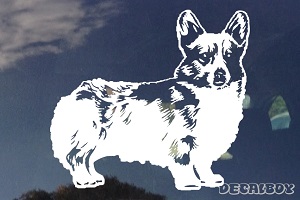 Welsh Corgi Window Decal