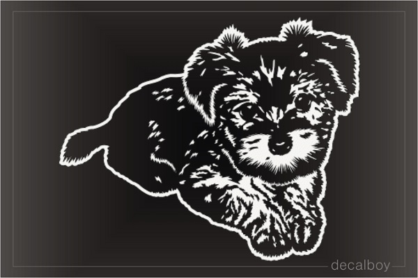 Yorkie Yorkshire Terrier Dog Puppy Decal