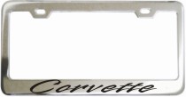Corvette License Frame