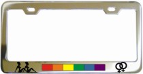 Girlz R 4 R Girlz 2 Chrome License Frame