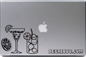 Margarita Lime Laptop Decal