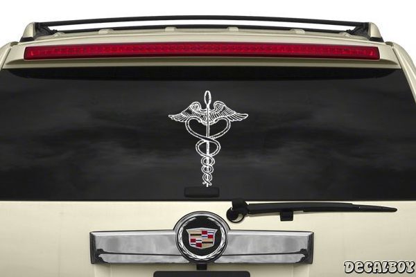 Decal Caduceus