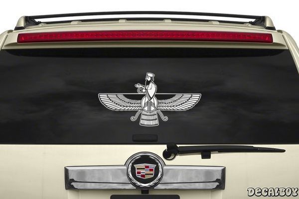 Decal Faravahar Zoroastrianism