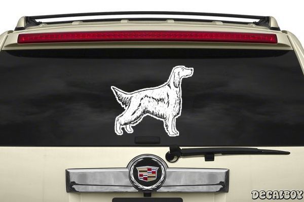 Decal Irish Setter