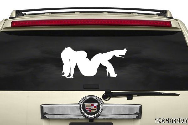 Decal Mudflap Girl