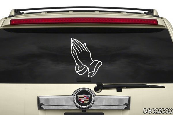 Decal Praying Hands