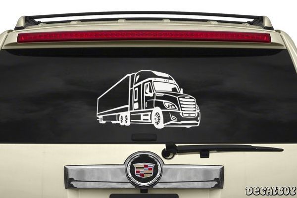 Decal Semi Truck