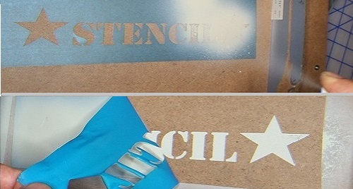 Custom Stencils for Airbrushing