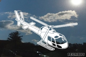 As350 Helicopter Decal