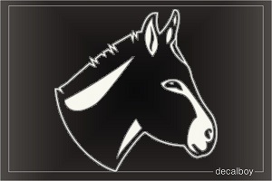 Donkey Window Decal