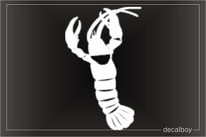 Lobster Window Decal