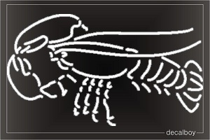 Lobster 2 Window Decal