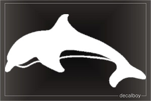 Porpoise Window Decal