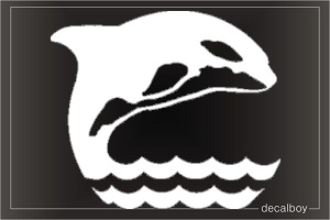 Porpoise 2 Window Decal