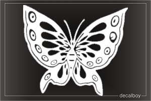 Prairie Butterflies Window Decal