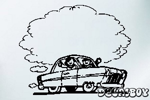 Car 3 Window Decal