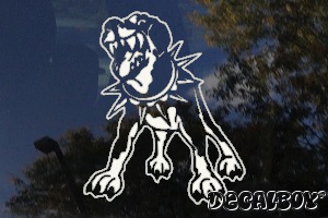 Guard Dog Car Window Decal