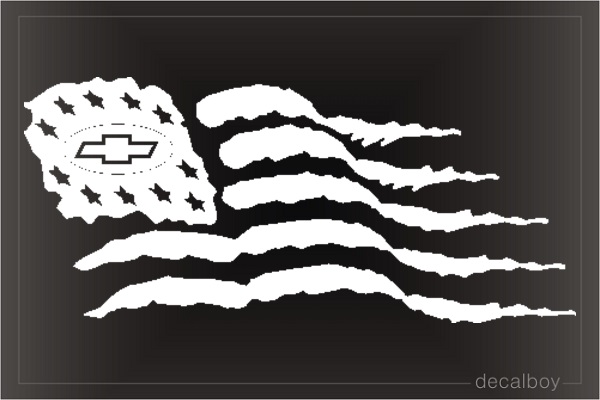 US Chevy Auto Decal