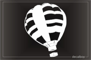 Hot Air Window Decal