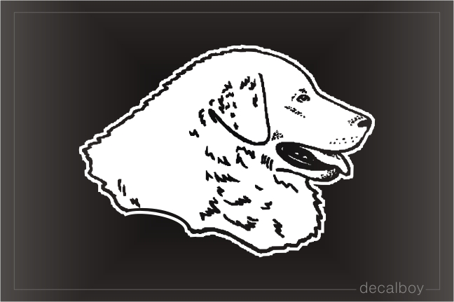 Maremma Car Window Decal