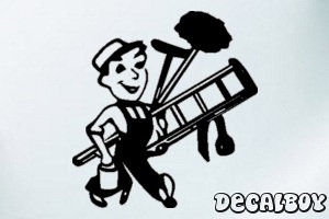 Carpenter Car Window Decal