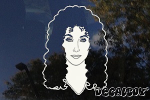 Cher Car Window Decal