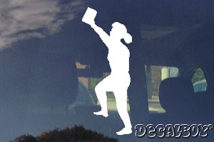 Child Book Car Window Decal