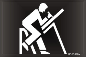 Drafting Car Window Decal