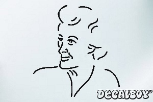 Female El Car Window Decal