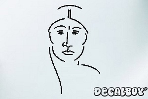 Female Na Car Window Decal