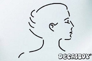 Female Pr Car Window Decal