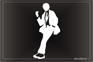 Man 12 Car Window Decal