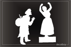 Painter 5 Car Window Decal