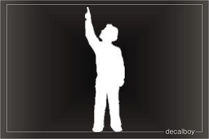 Point U Car Window Decal