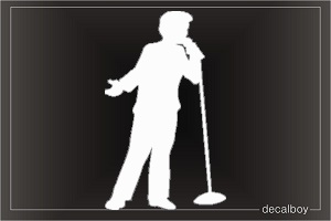 Singer Car Window Decal